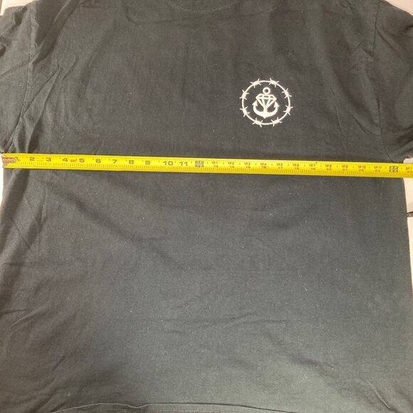 STAY SICK 2XL XXL AttilaT-shirt Metalcore Deathcore Tee Diamond Anchor Bones - Picture 6 of 7